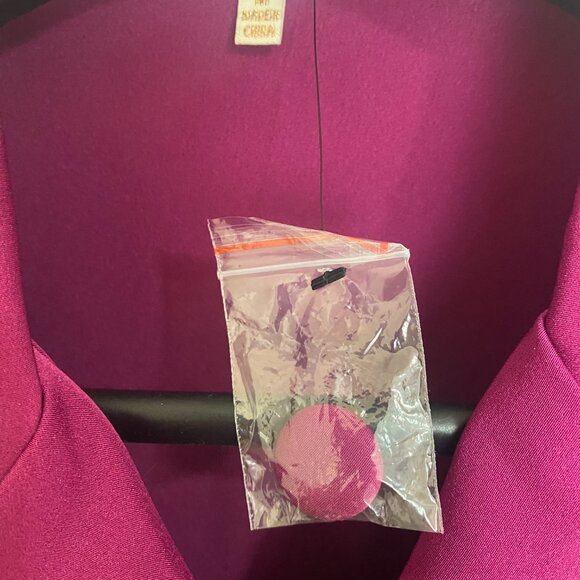 Fuchsia Blazer for Women - Picture 3 of 4